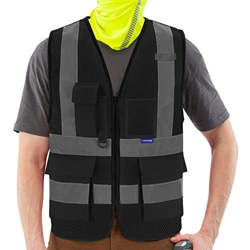 A-SAFETY 21 colors High Visibility Reflective Work Safety Vest（XS-8XL)