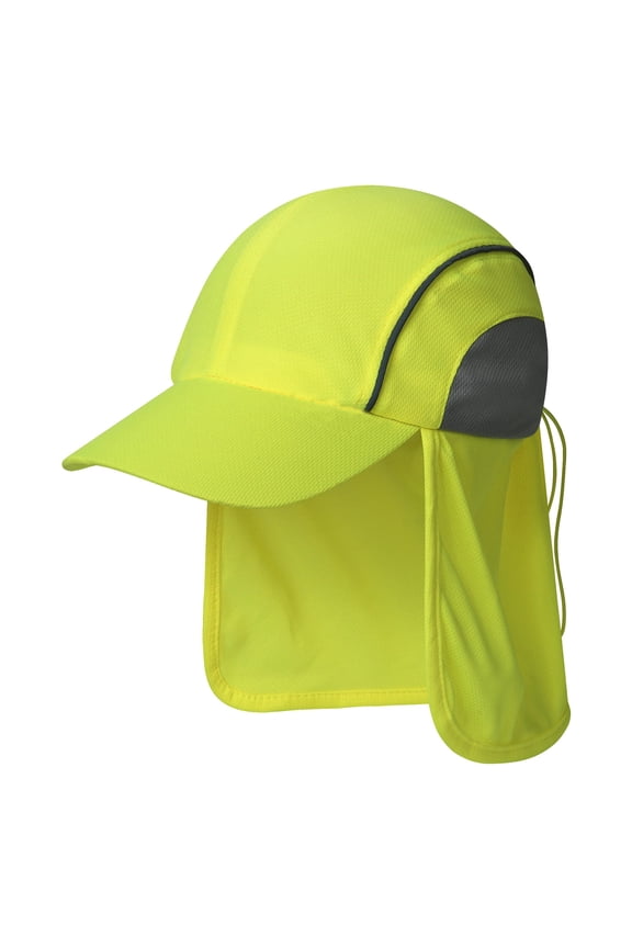 Sun Protection Cap with Neck Sun Shade Outdoor Sports Gear Quick Dry Sweat-Absorbing High Visibility Hat