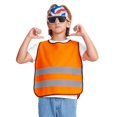 thumbnail image 1 of A-SAFETY kids High Vis Reflective construction Safety vest, 1 of 6