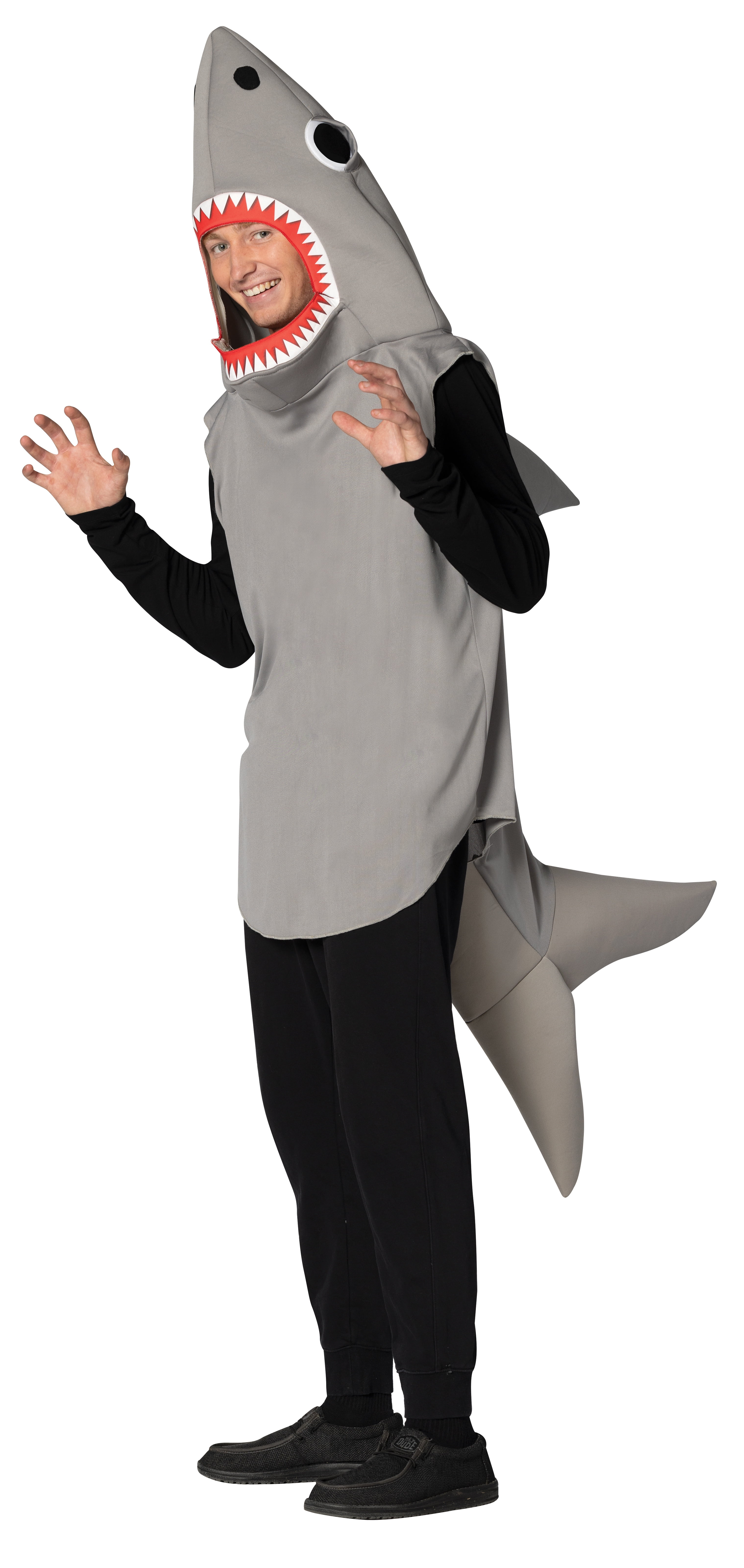 SHANK SHARK BIG SWEAT グレー　サイズL Sand Shark One Piece Halloween Costume for Adults, Adult Fits S-XL