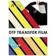 thumbnail image 1 of A-SUB DTF Film 13x19 DTF Transfer Sheets A3+ 100 Sheets Sublimation Paper for Dark Fabrics, Clear PET DTF Paper for DIY Cotton T-shirt with DTF Ink Printer, 1 of 11