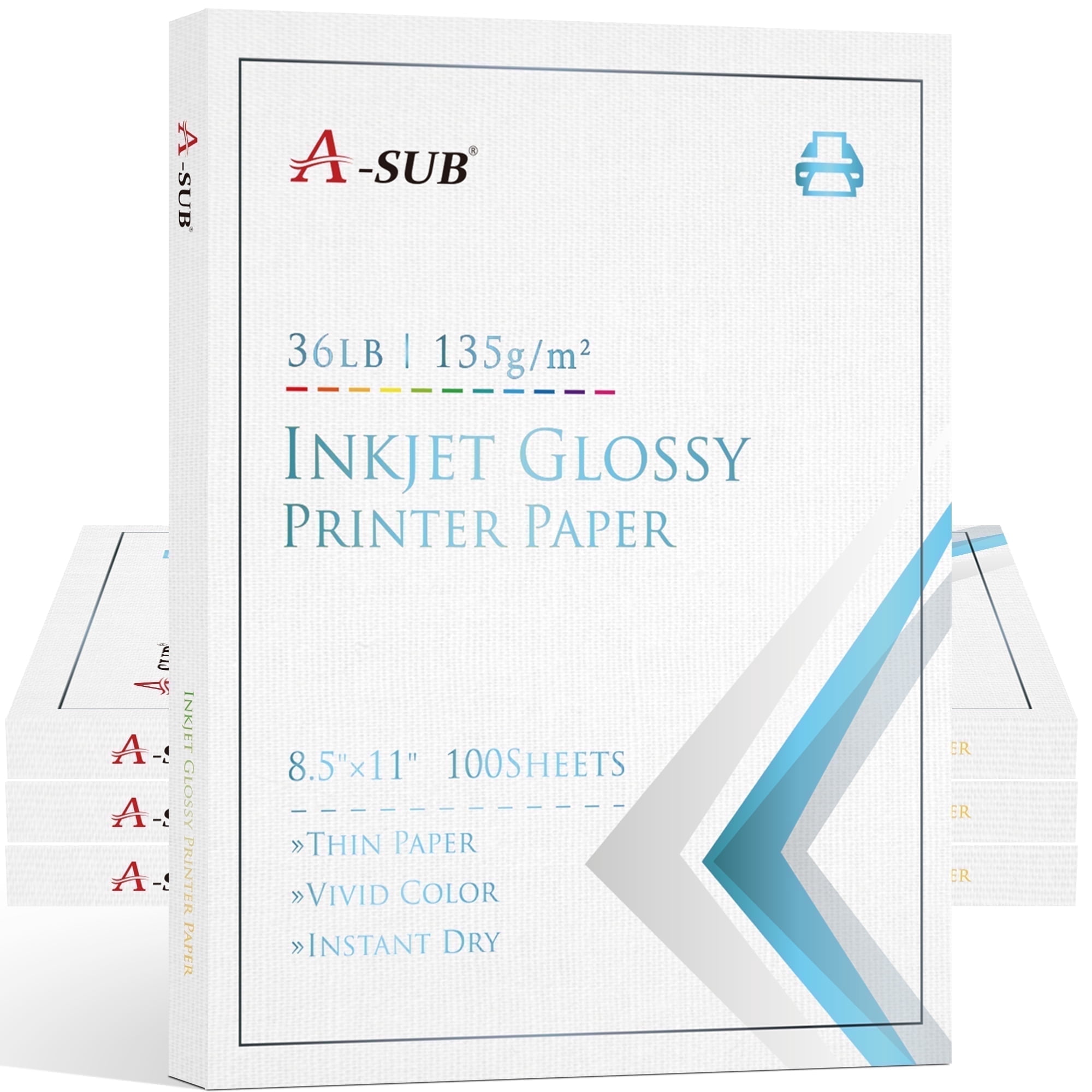 Glossy Inkjet Photo Paper A4 Size - 100 Sheets, 135gsm, Quick-Dry Waterproof For Photos & Crafts - View #10