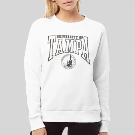 A SWEATSHIRT cold-weather coat designed to provide comfort and warmth, Vintage University Of Tampa Sweatshirt