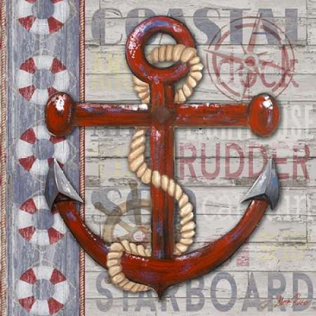 A Sailors Life I Canvas Art - Gina Ritter (24 x 24)