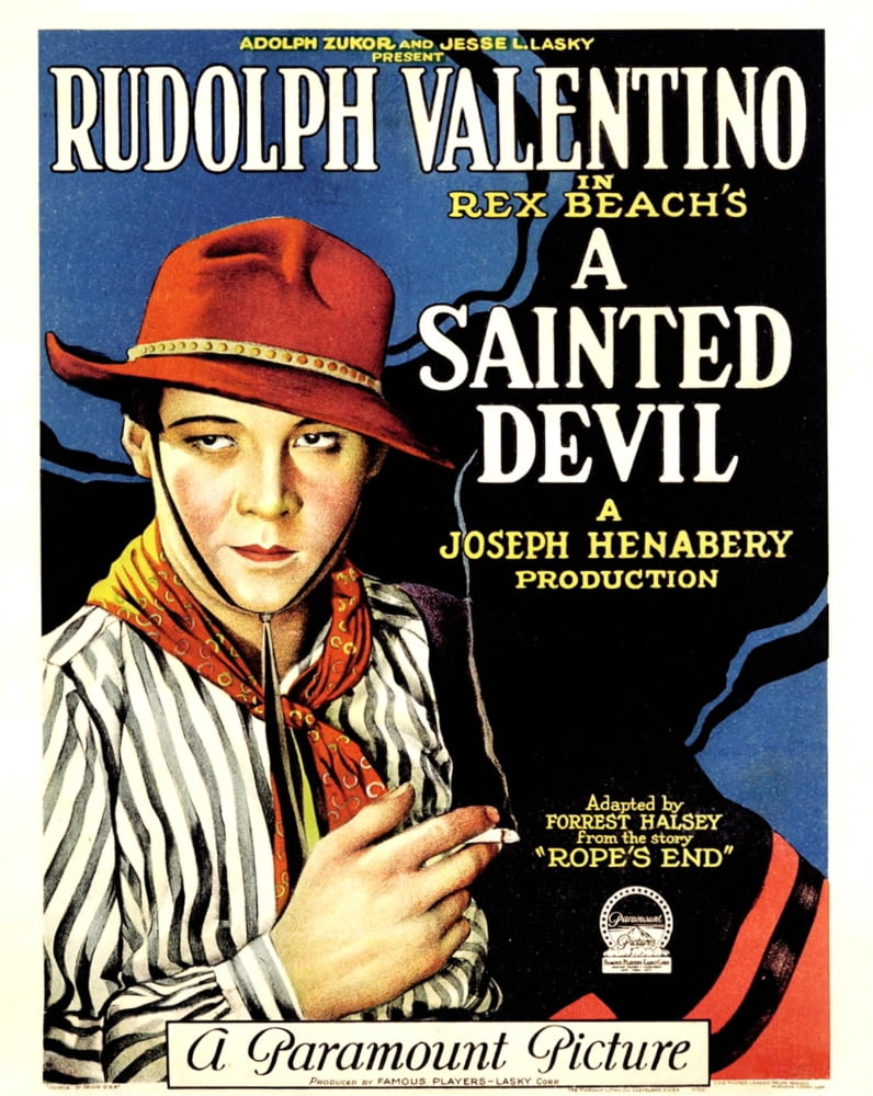 A Sainted Devil Canvas Art -  (11 x 17)