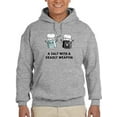 thumbnail image 1 of A Salt With A Deadly Weapon Hoodie Men -GoatDeals Designs, Male Small, 1 of 4
