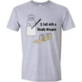 thumbnail image 1 of A Salt with a Deadly Weapon T-Shirt, Dad Joke Humor Funny Unisex Tee Sport Grey, 1 of 4