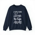 thumbnail image 1 of A Sass A Day Unisex Heavy Blend™ Crewneck Sweatshirt, 1 of 4