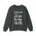 thumbnail image 1 of A Sass A Day Unisex Heavy Blend™ Crewneck Sweatshirt, 1 of 4
