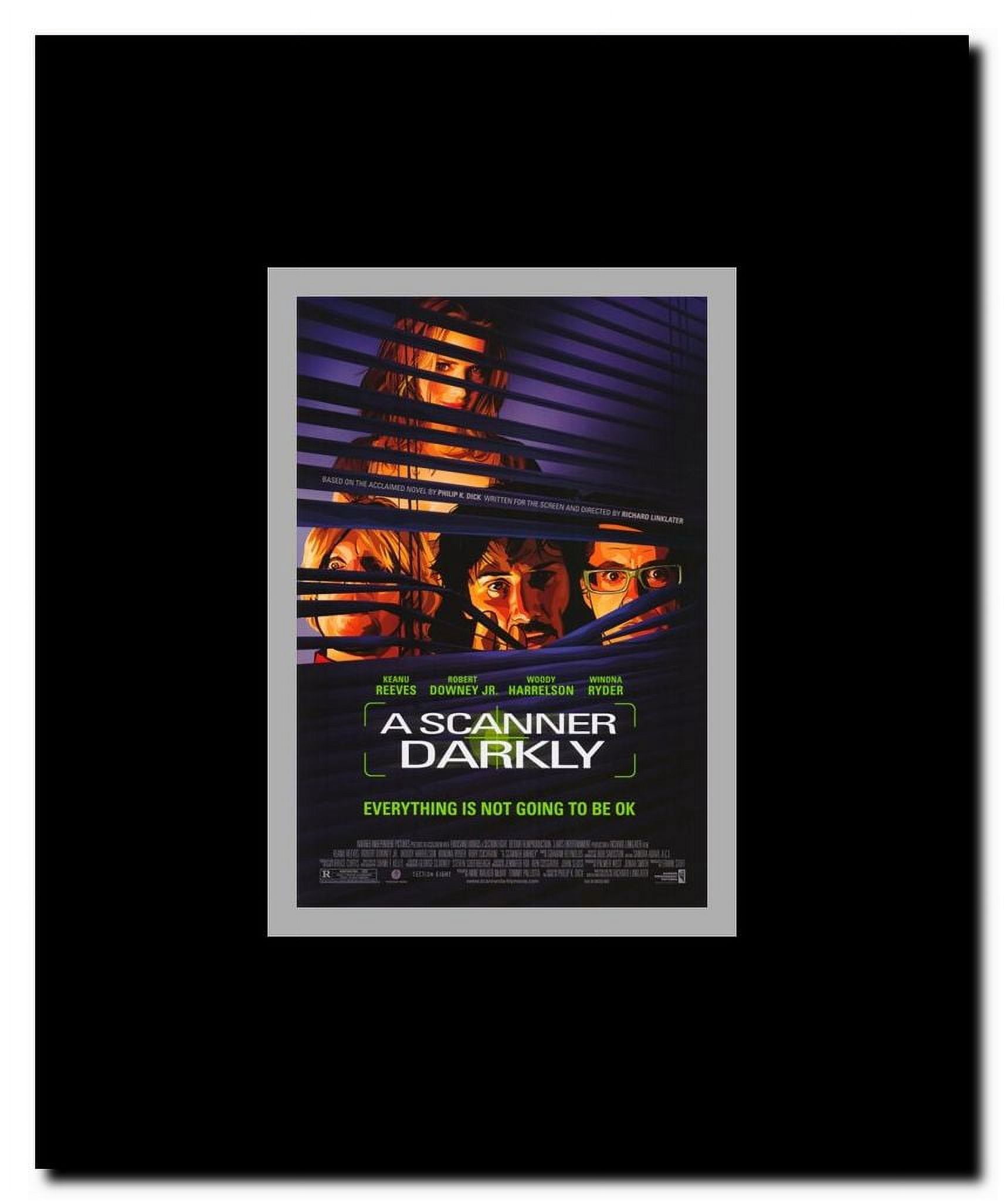 A Scanner Darkly Framed Movie Poster