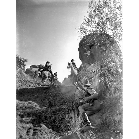 A Scene From the Oklahoma Kid Photo Print (8 x 10)