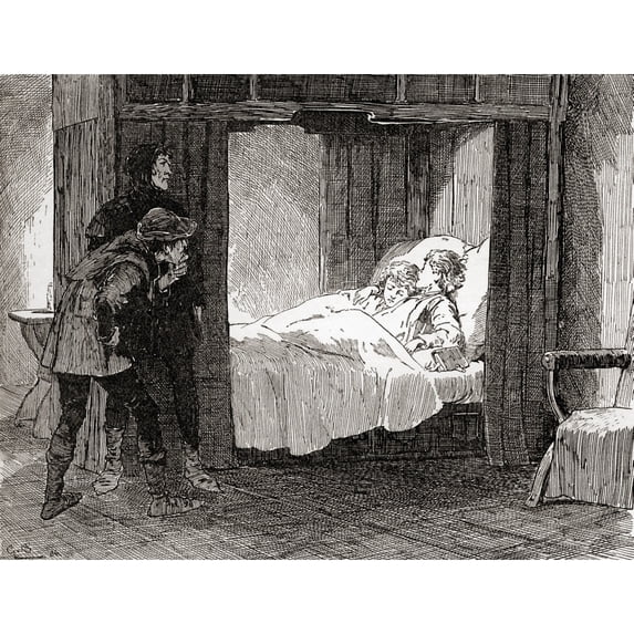 A Scene William Shakespeare's Play King Richard Iii Act Iv Scene 3 Tyrrell: ''o Thus Quoth Dighton Lay Thy Gentle Babes