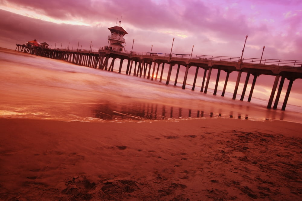 A Scenic Beach Canvas Art - Con Tanasiuk Design Pics (34 x 22)