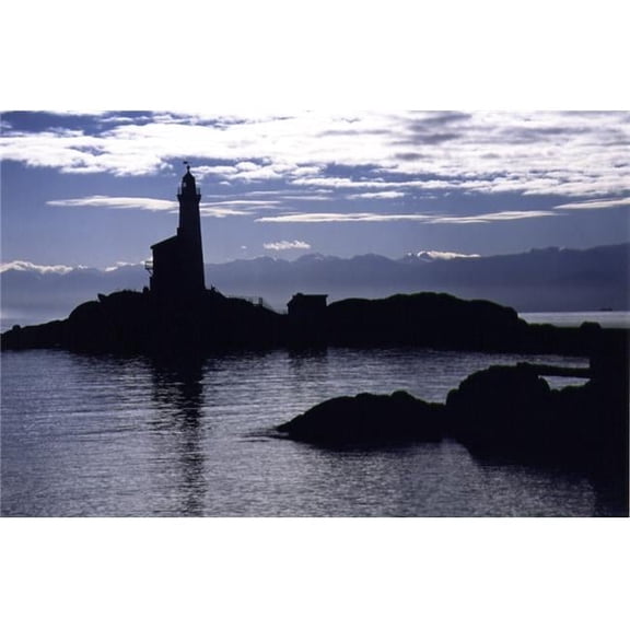 A Scenic Lighthouse Poster Print by Greg Wilson - 17 x 11
