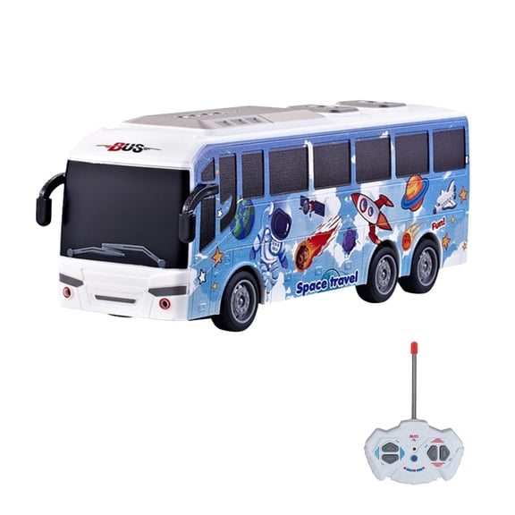 A School Bus Design Remote Control Toy With Stable Connection And Easy Operation For Young Drivers