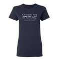 thumbnail image 1 of A Scientific Study Sarcastic Novelty Gift Idea Adult Humor Funny Women's Casual Tees, 1 of 3