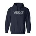 thumbnail image 1 of A Scientific Study Shows That If You Are Reading This You Are Not Blind Sarcastic Novelty Gift Idea Adult Humor Funny Men's Hoodies, 1 of 3
