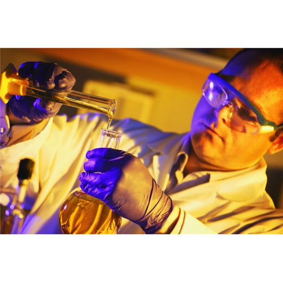 A Scientist in a Lab Poster Print by Don Hammond, 34 x 22 - Large