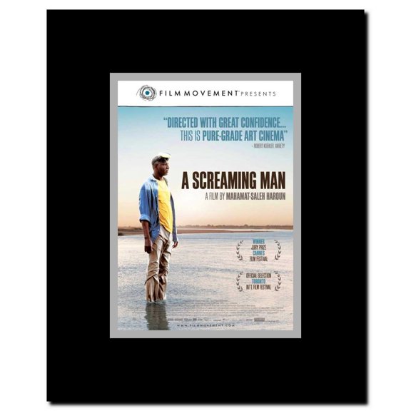 A Screaming Man Framed Movie Poster