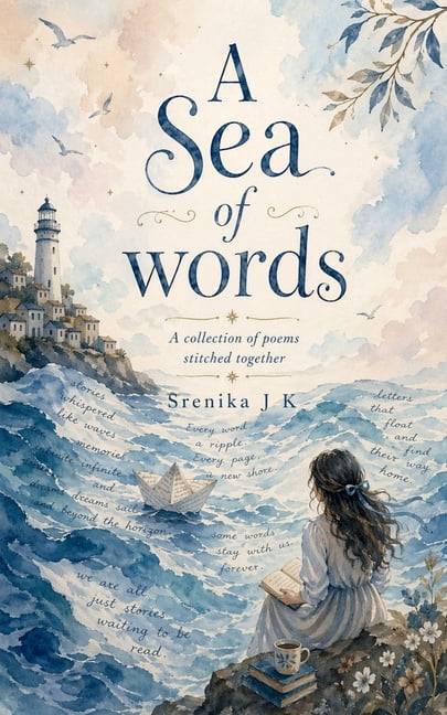 A Sea of words: A collection of poems stitched together, (Paperback)