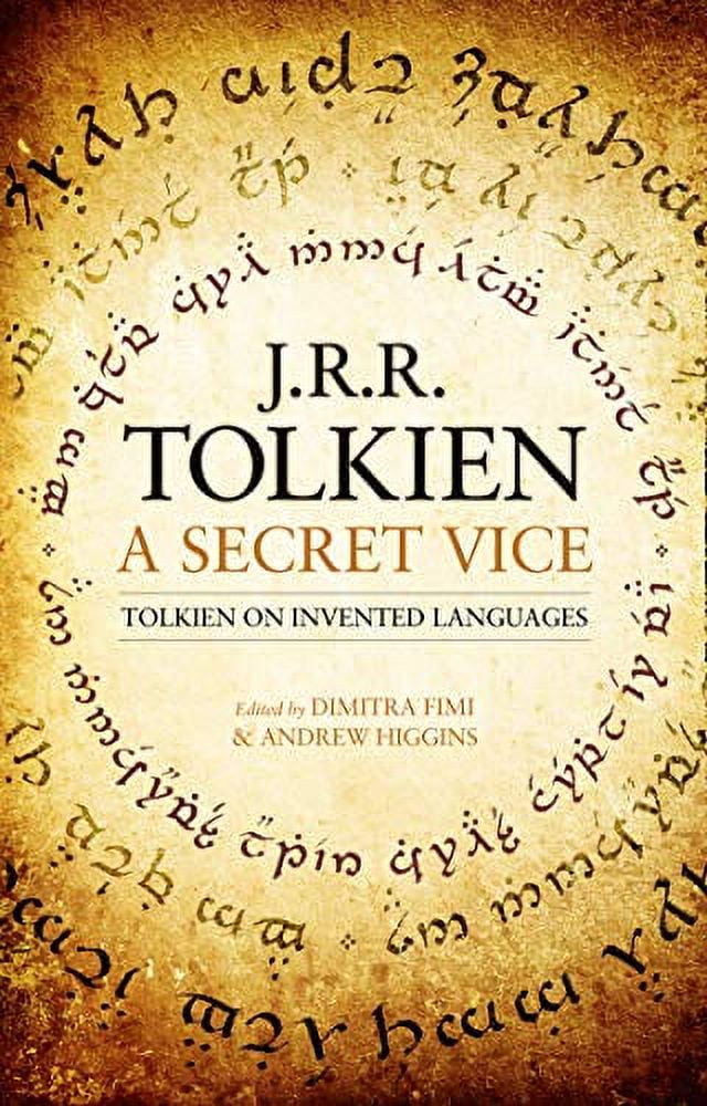 Pre-Owned A Secret Vice: Tolkien on Invented Languages (Hardcover ...
