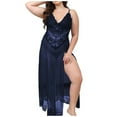 thumbnail image 1 of A Semi Transparent Backless Sexy Transparent Lace Long Dress Set For European And Women, 1 of 2