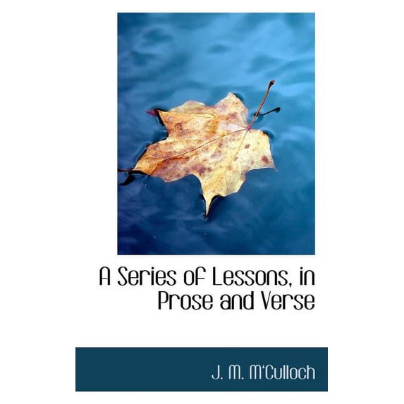 A Series of Lessons in Prose and Verse Paperback