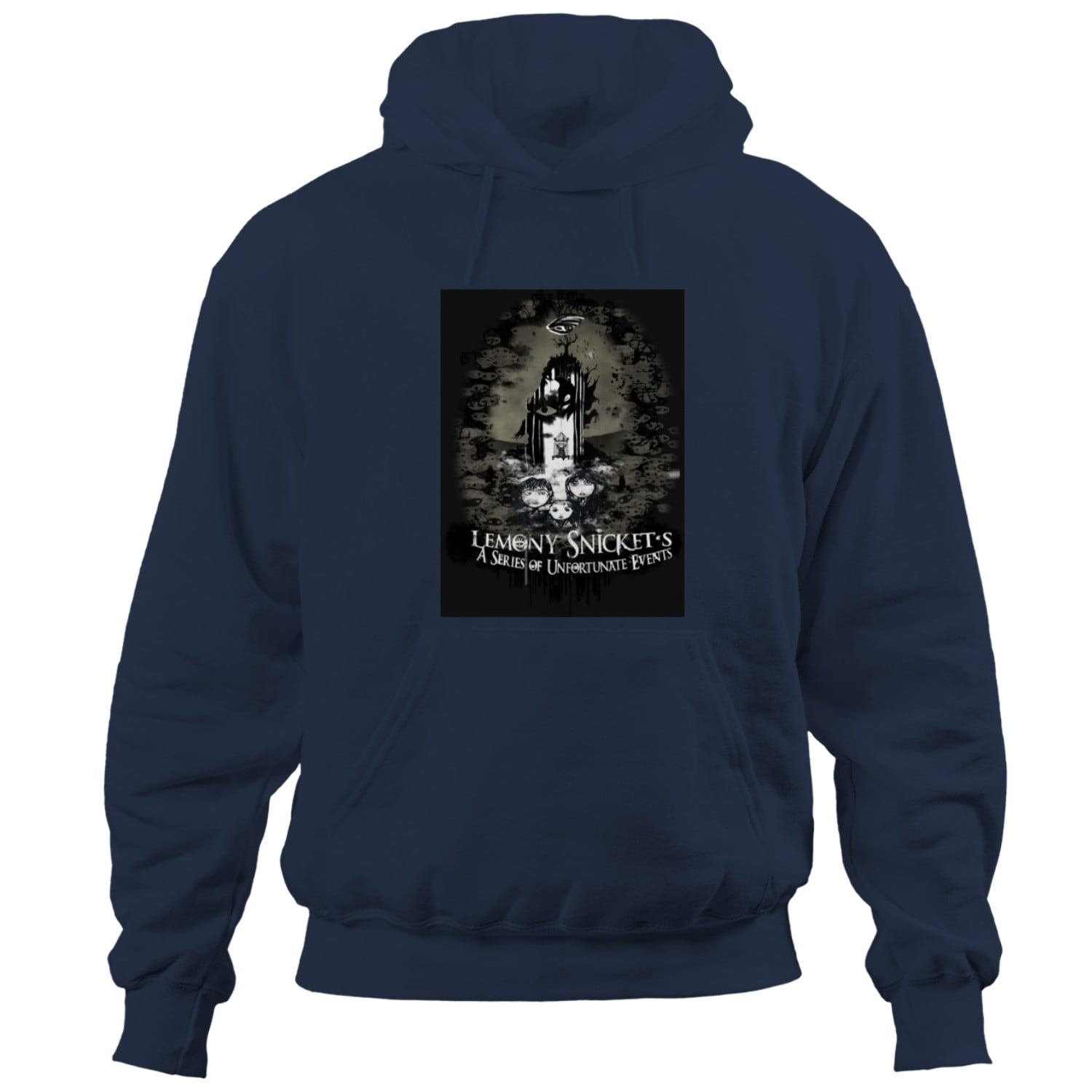 A Series of Unfortunate Events Graphic Hoodie Trending Unisex Cotton Hoodie