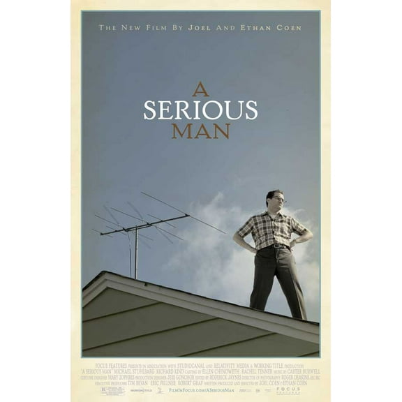A Serious Man (2009) 11x17 Movie Poster
