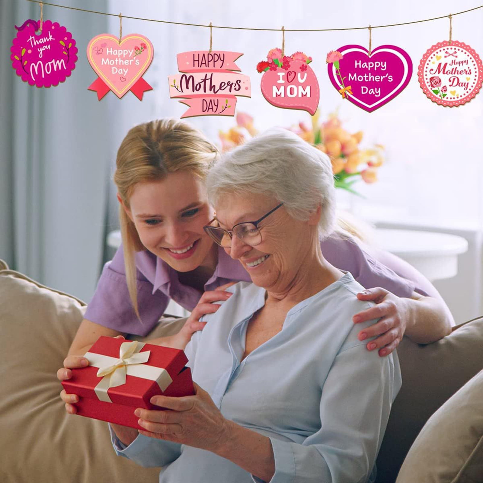 A Set Of 24 Ornamentst Mom Day Gifts For Mom From Son Daughter To The