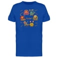 thumbnail image 1 of A Set Of Awesome Monsters Tee Men's -Image by Shutterstock, 1 of 2