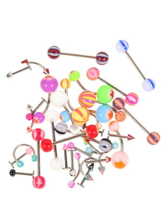 Plastic tongue rings walmart online