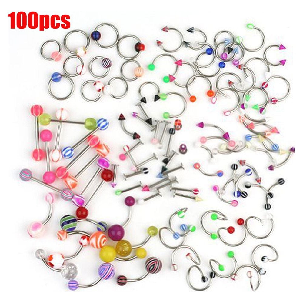 Acrylic body jewelry deals