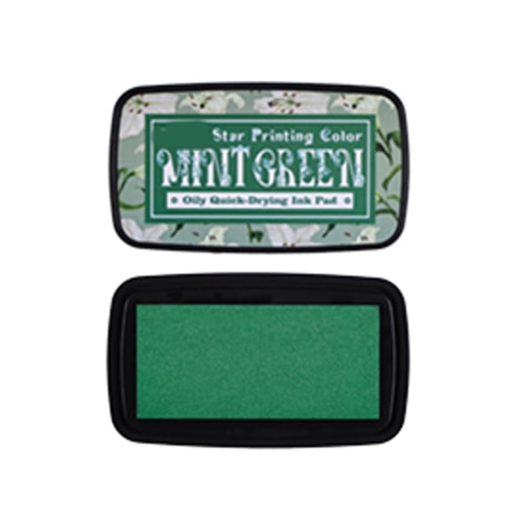 A Set of Multi-Colored Oil Ink Pads, Convenient for Crafting, Perfect for Decorating Scrapbooks And Personal Logs with Stamps