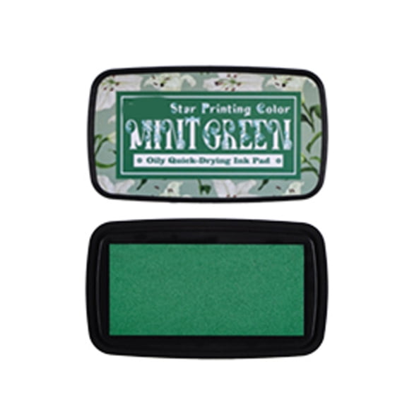 A Set of Multi-Colored Oil Ink Pads, Convenient for Crafting, Perfect for Decorating Scrapbooks And Personal Logs with Stamps