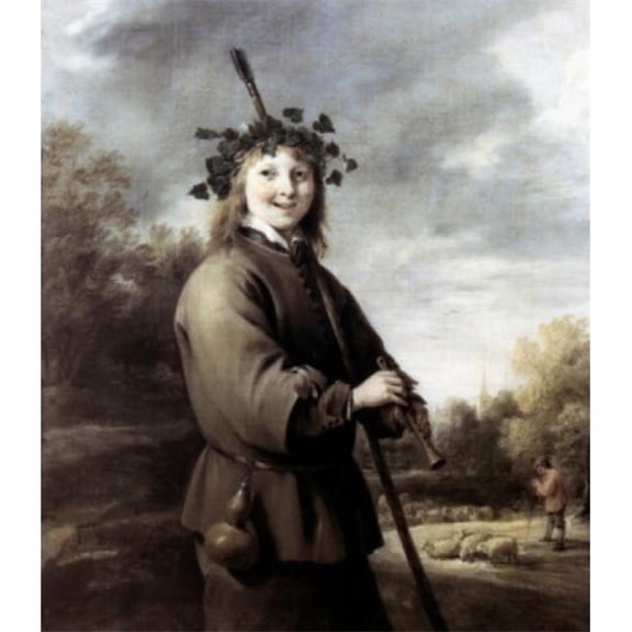 A Shepherd by David Teniers the Younger 1640-1650S 1610-1690 Poster Print - 18 x 24 in.
