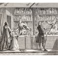 thumbnail image 1 of A Shop Selling Pottery And Pewter Ware In Paris France During The 18Th, 1 of 3