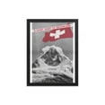 thumbnail image 1 of A Short Guide For Switzerland, 1939. Designed by Herbert Matter. Framed Vintage Travel Poster, 1 of 1