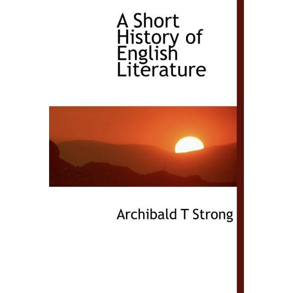 A Short History of English Literature (Hardcover)