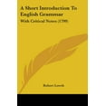 thumbnail image 1 of A Short Introduction To English Grammar, (Paperback), 1 of 1