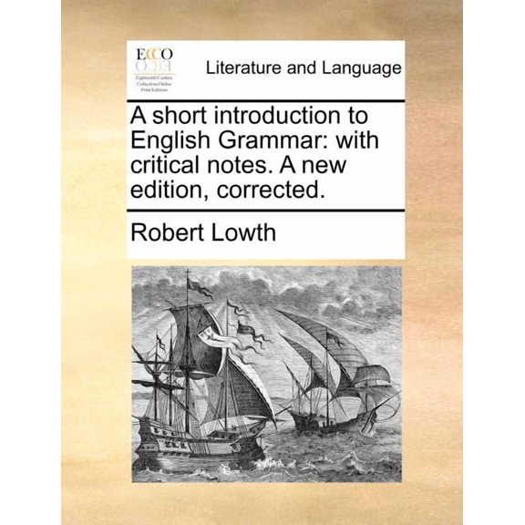 A Short Introduction to English Grammar (Paperback)