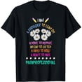 thumbnail image 1 of A Shoulder To Lean On Paraprofessional Flower Paraeducator T-Shirt, 1 of 4