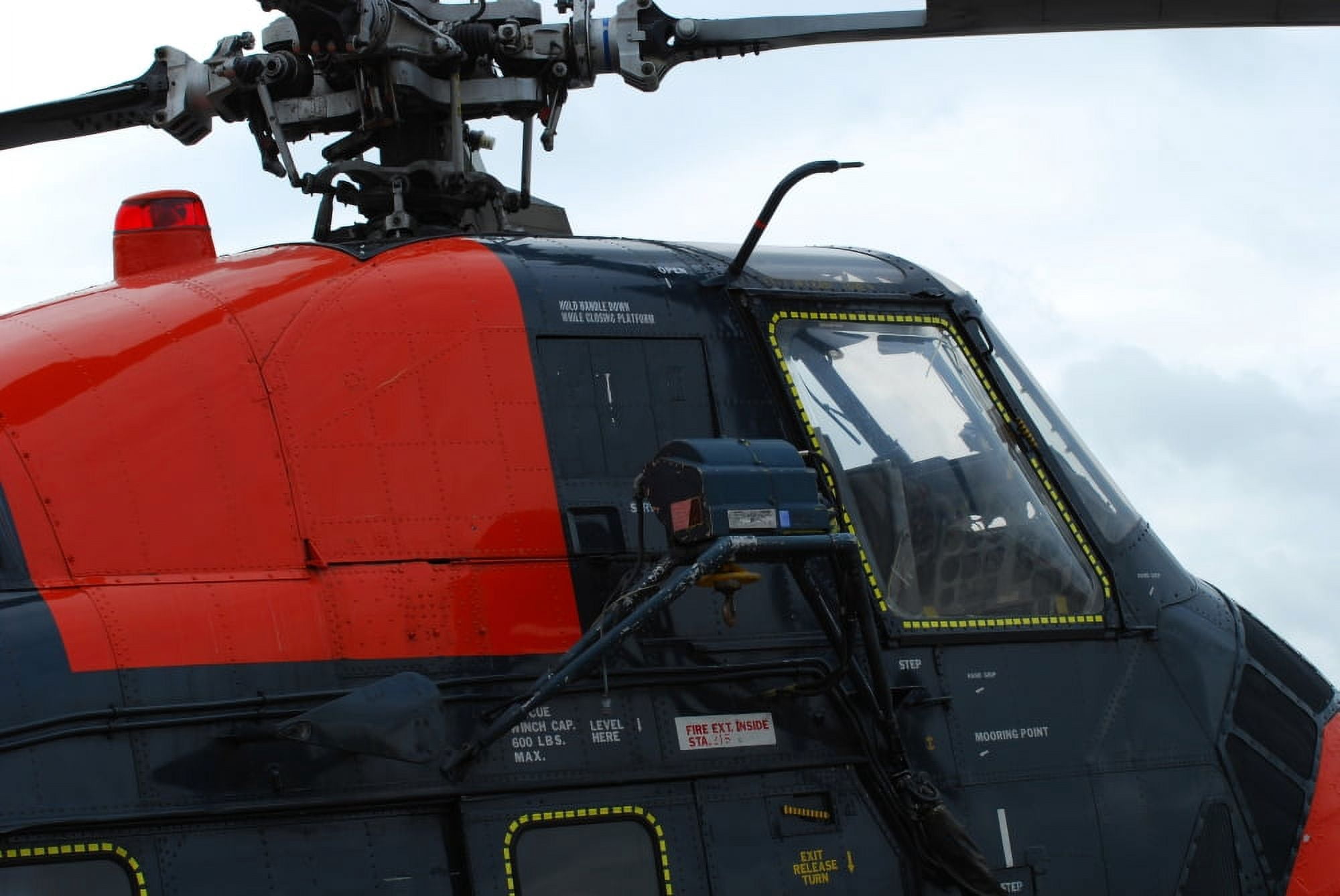A Sikorsky HSS-1 Seabat helicopter of the Belgian Air Force used for helicopter training Canvas Art - Luc De JaegerStocktrek Images (34 x 23)