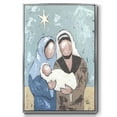 thumbnail image 1 of A Silent Night I - Framed Gallery Wrapped Holiday Canvas - 17 x 25 - Silver Frame, 1 of 8