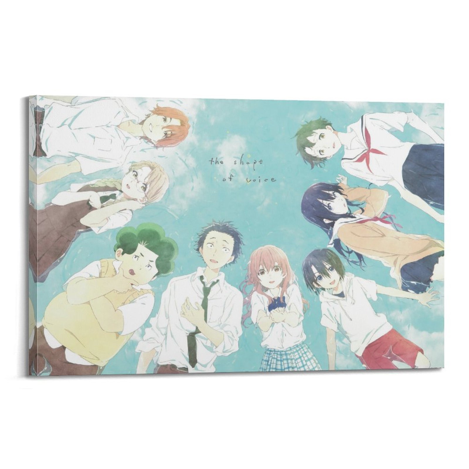 A Silent Voice Poster Anime Painting Vintage Poster Picture Print Wall ...