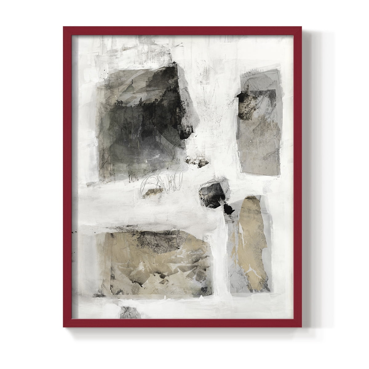A Simple Love I V30 in Paper Solid Wood 11 x 14 Framed Print