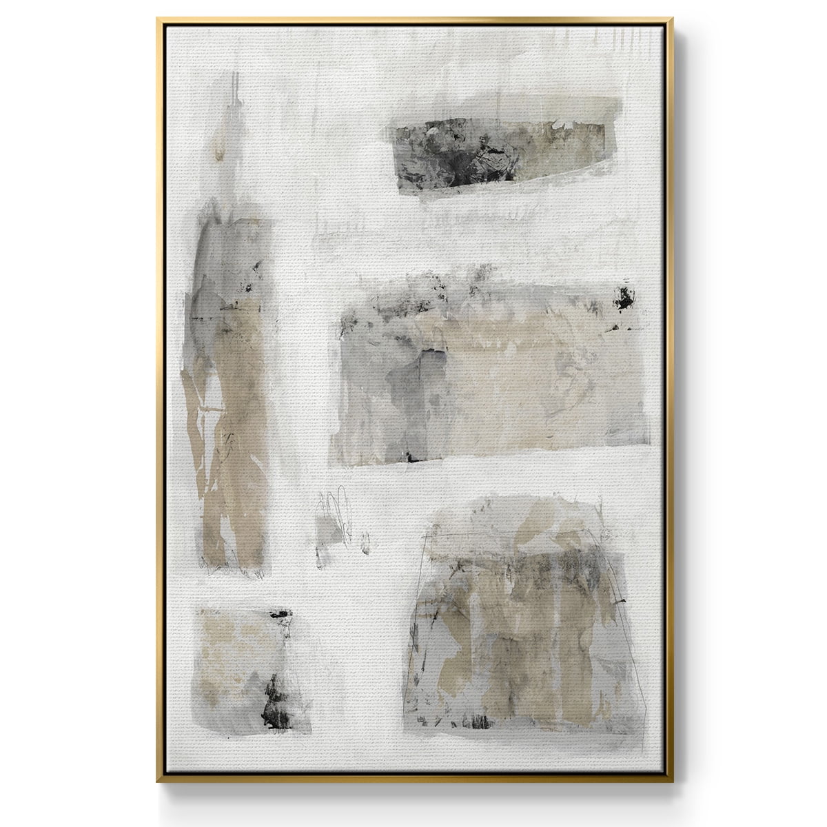 A Simple Love II V30 Framed Premium Gallery Wrapped Canvas - Ready to Hang - 17 x 25 - Gold Floating Frame