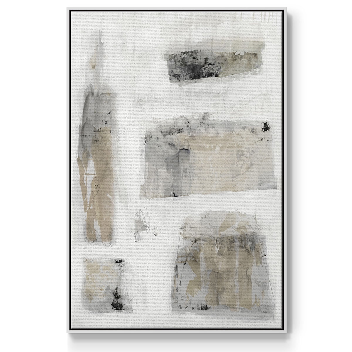 A Simple Love II V30 Framed Premium Gallery Wrapped Canvas - Ready to Hang - 27 x 41 - White Floating Frame