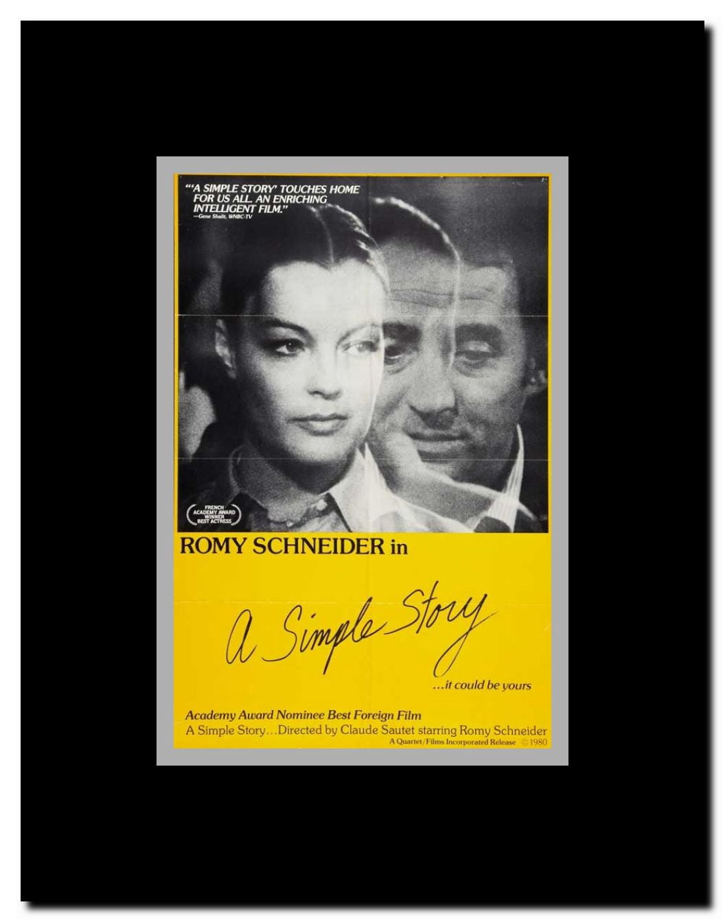 A Simple Story Framed Movie Poster