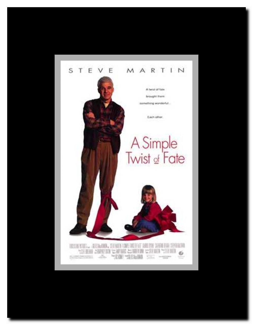 A Simple Twist of Fate Framed Movie Poster